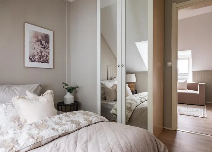 Lägenhet Super Renovated Flat, Next To Solsiden, Free Private Parking Right Outside ! *